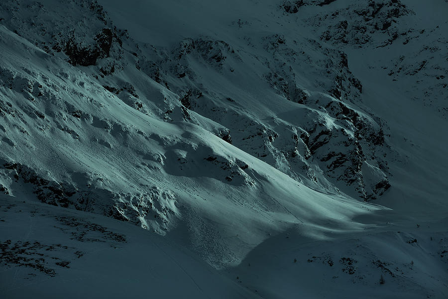 And darkness came - 10 - French Alps Photograph by Paul MAURICE