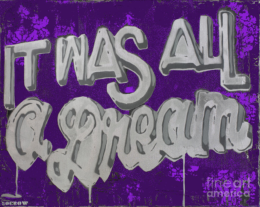 And if you dont know, now you know purple version Mixed Media by SORROW Gallery