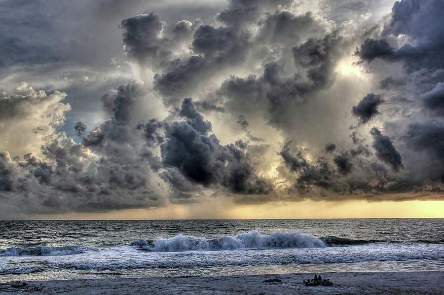 And The Rains Came - Clouds Photograph by HH Photography of Florida