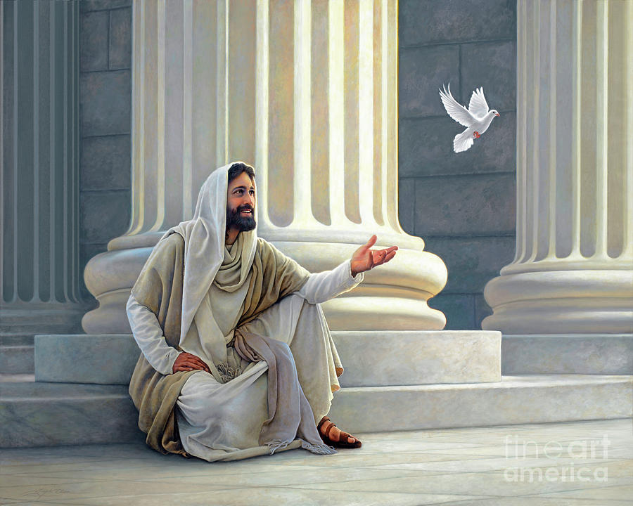 And The Truth Shall Make You Free Painting by Greg Olsen