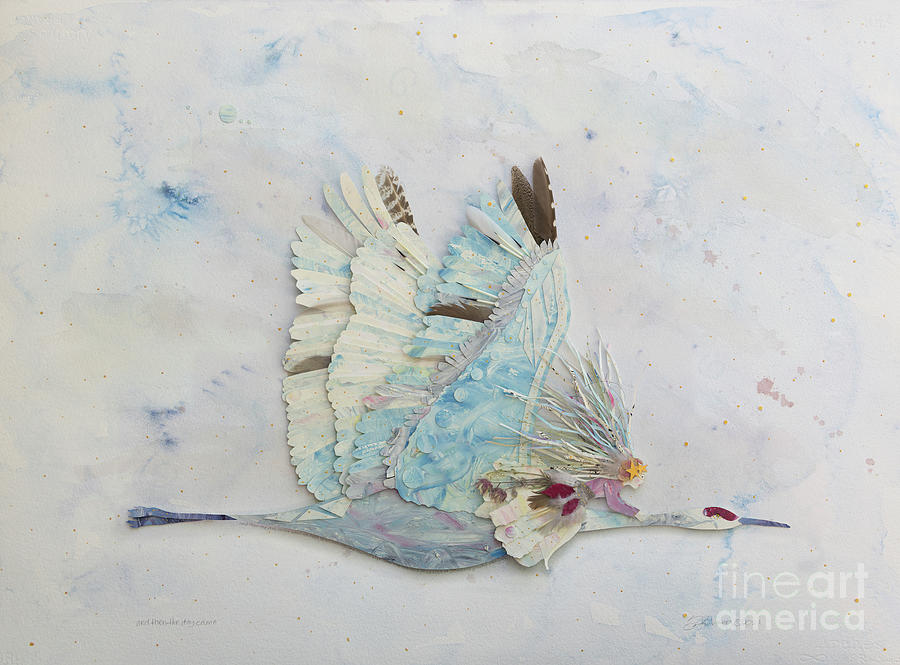 And Then the Day Came Mixed Media by Shirley Robinett