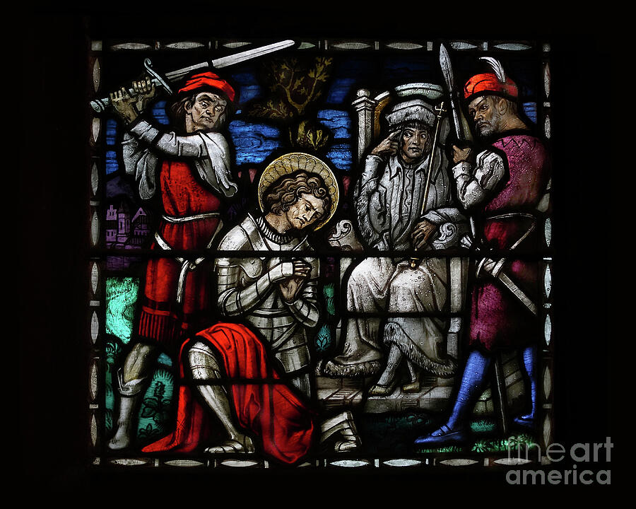 Andernach Cathedral window 7 Photograph by Rudi Prott