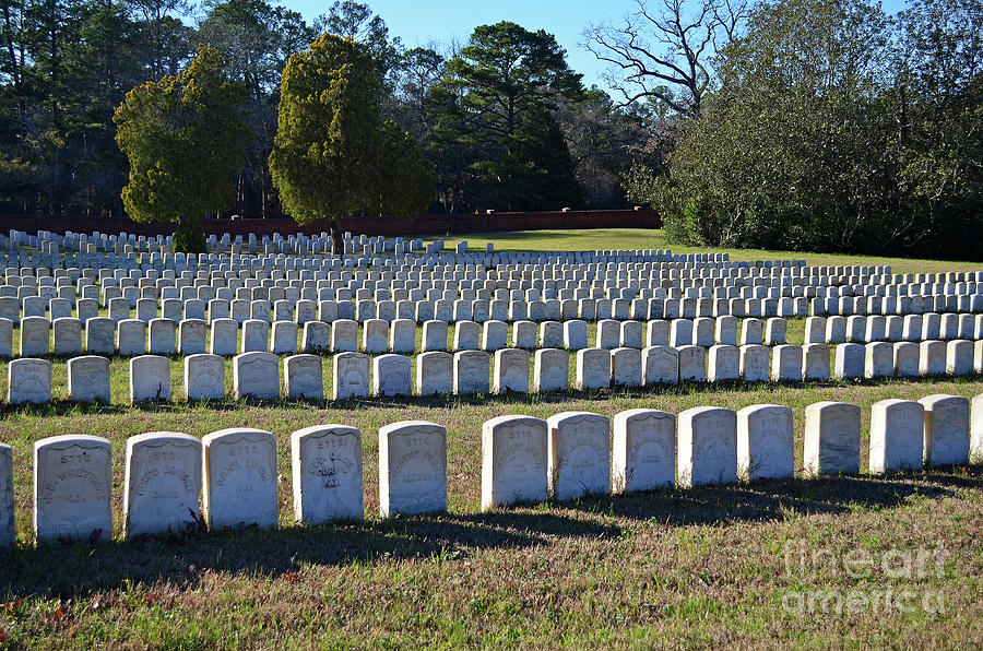 Andersonville National Cemetery Photograph by Ron Long