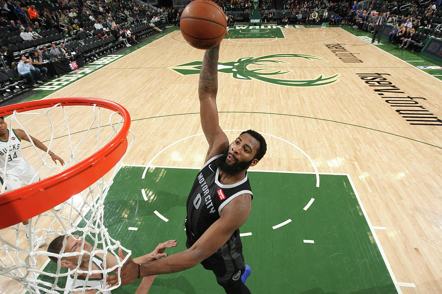Andre Drummond Photograph by Gary Dineen