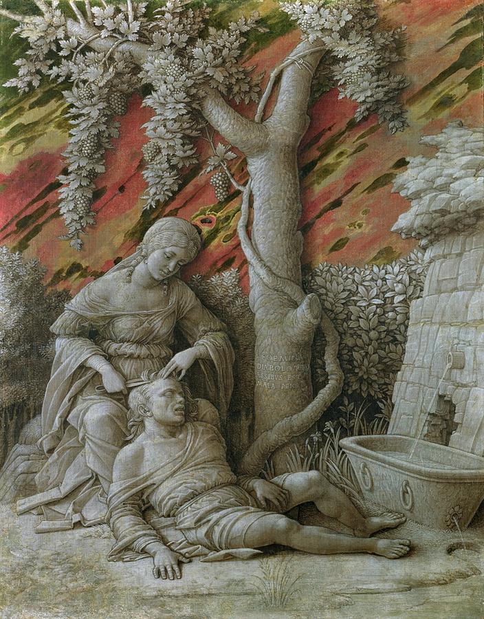 Andrea Mantegna Samson and Dalila Painting by Les Classics