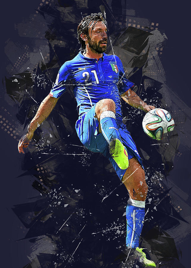 Andrea Pirlo Andreapirlo Andrea Pirlo Football Juventus Milan Andrea ...