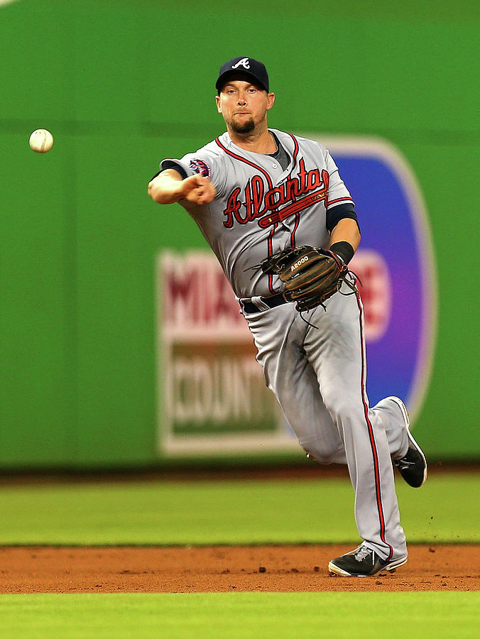 Andrelton Simmons Photograph by Mike Ehrmann