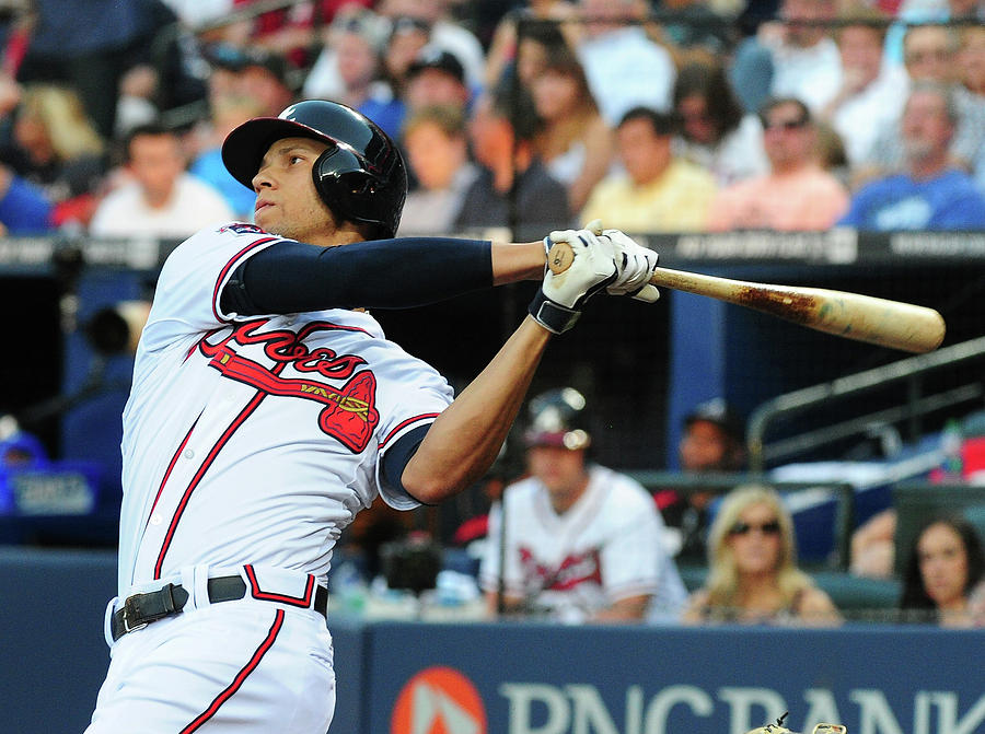 Andrelton Simmons Photograph by Scott Cunningham