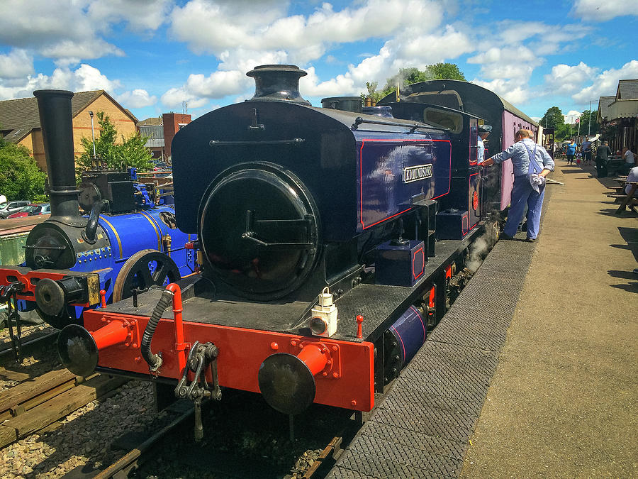Andrew Barclay 2168 No4 Edmundsons Steam Locomotive Photograph by Gordon James
