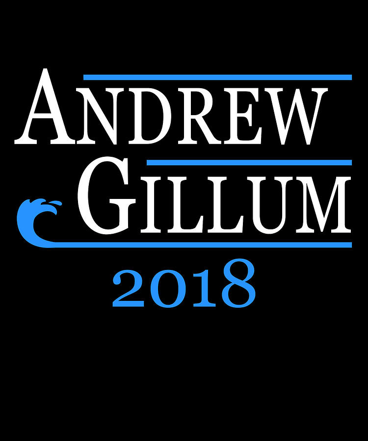 Andrew Gillum Blue Wave 2018 Florida Digital Art by Flippin Sweet Gear