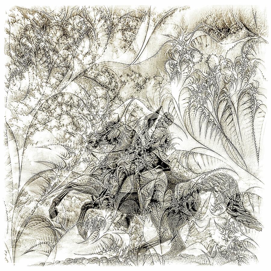 Andrew Jackson Sketch Mixed Media by Bob Pardue