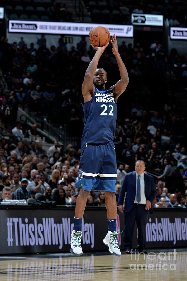Andrew Wiggins Photograph by Mark Sobhani