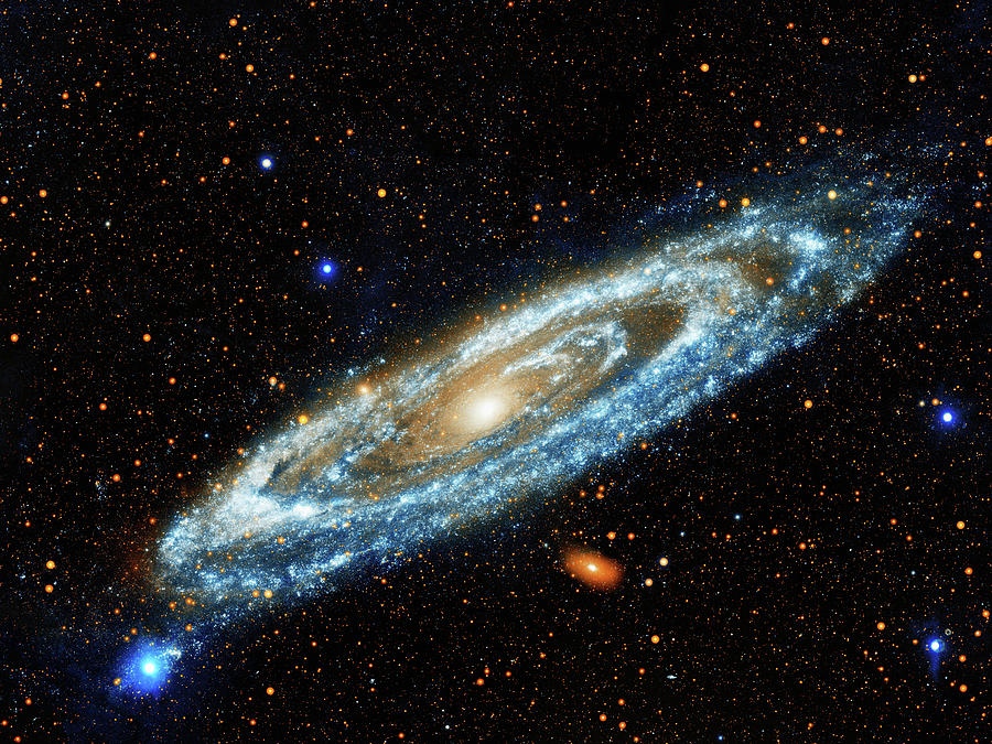 Interstellar Photograph - Andromeda by Mango Art