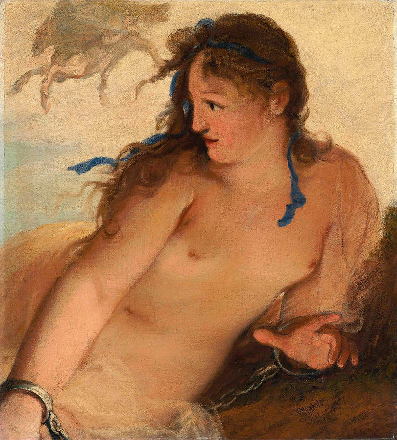 Andromeda  Painting by Pietro Liberi