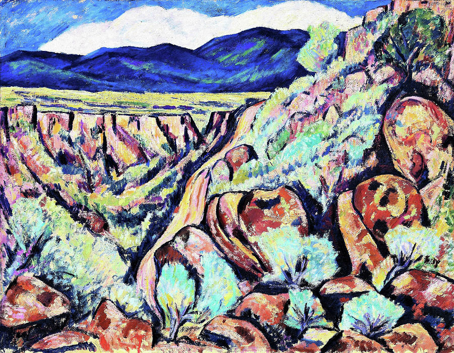 andscape, New Mexico - Digital Remastered Edition Painting by Marsden ...