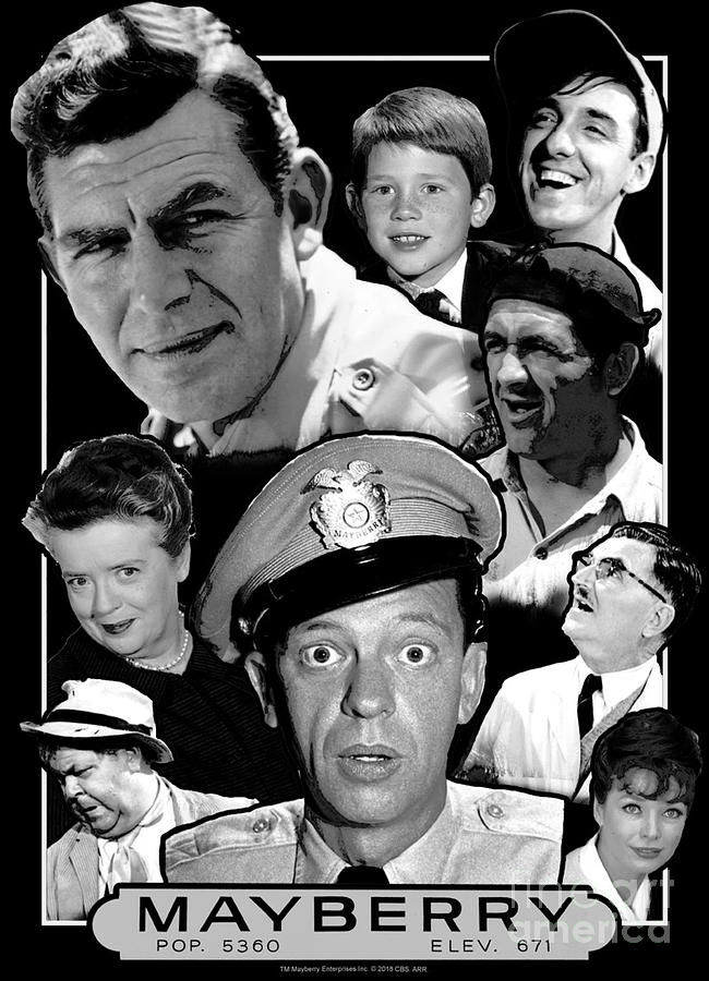 Andy Griffith Mayberry by Edith Householder