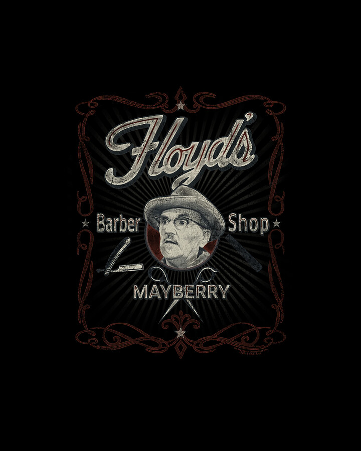 Andy Griffith Mayberry Floyds Digital Art by Yacob Abraham Fine Art