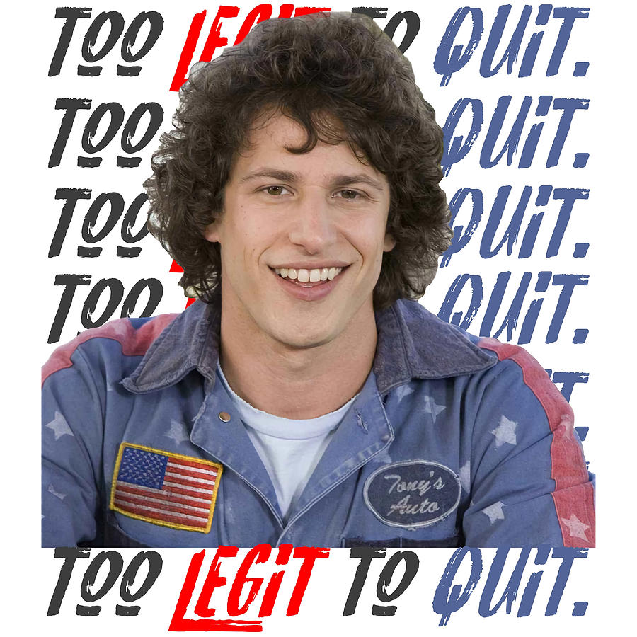 Andy Samberg Hot Rod Too Legit To Quit Poster Painting by Selina Wendy ...