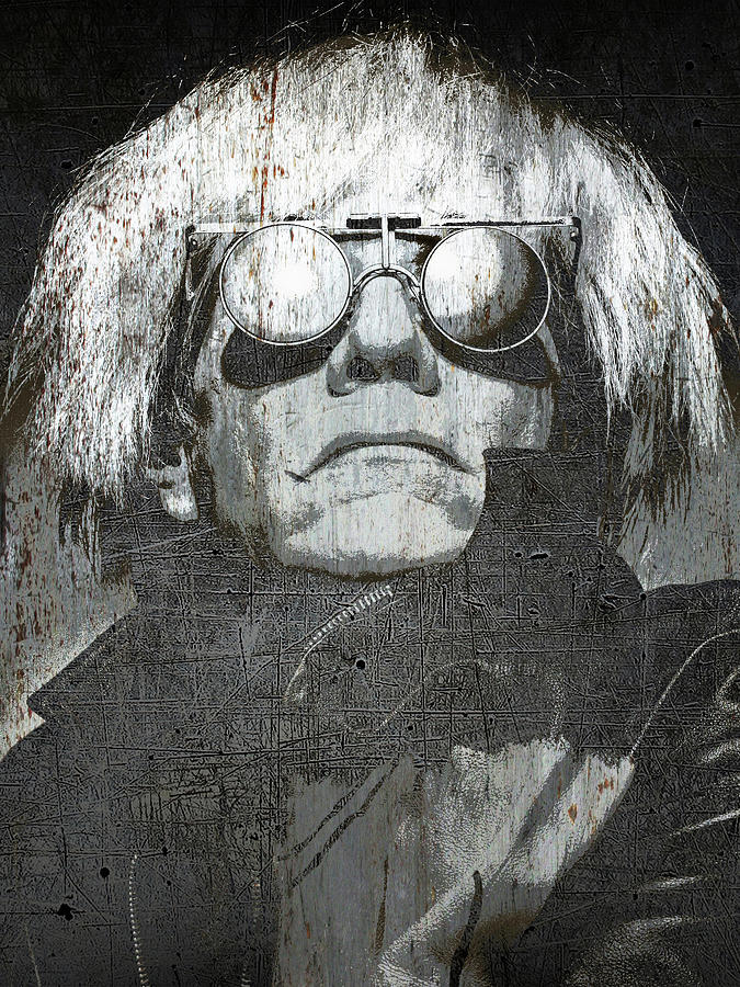 Andy Warhol Sun Glasses Painting by Tony Rubino