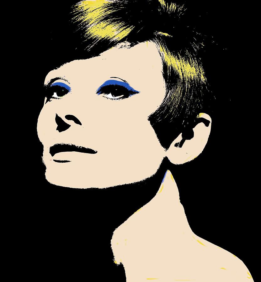 Andy Warhol's Audrey Photograph by Julie Chambers - Fine Art America