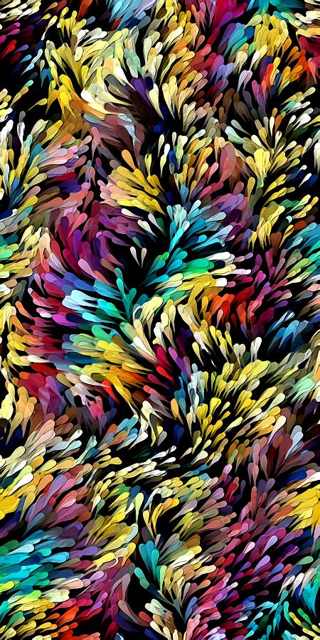 Anemone In Color Digital Art