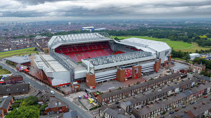 Anfield Stadium Photograph By Airpower Art Fine Art America