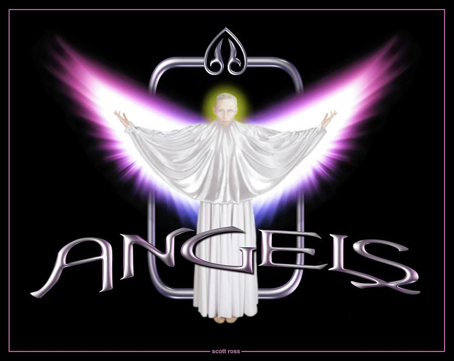 Angels Digital Art by Scott Ross