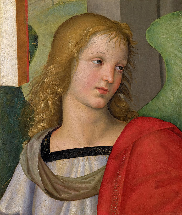 Angel, 1501 Painting by Raphael Pixels