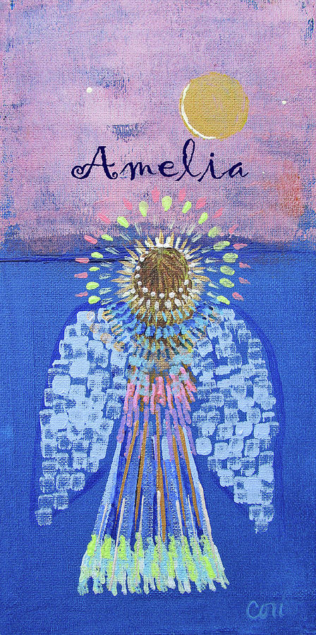Angel Amelia Painting by Corinne Carroll