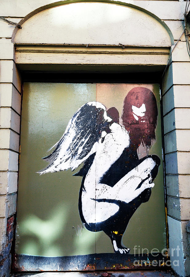 Angel Door in Dublin Photograph by John Rizzuto