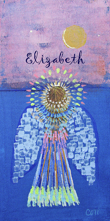 Angel Elizabeth Painting by Corinne Carroll