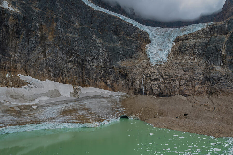 Angel Glacier Photograph by Justin Recknor - Fine Art America