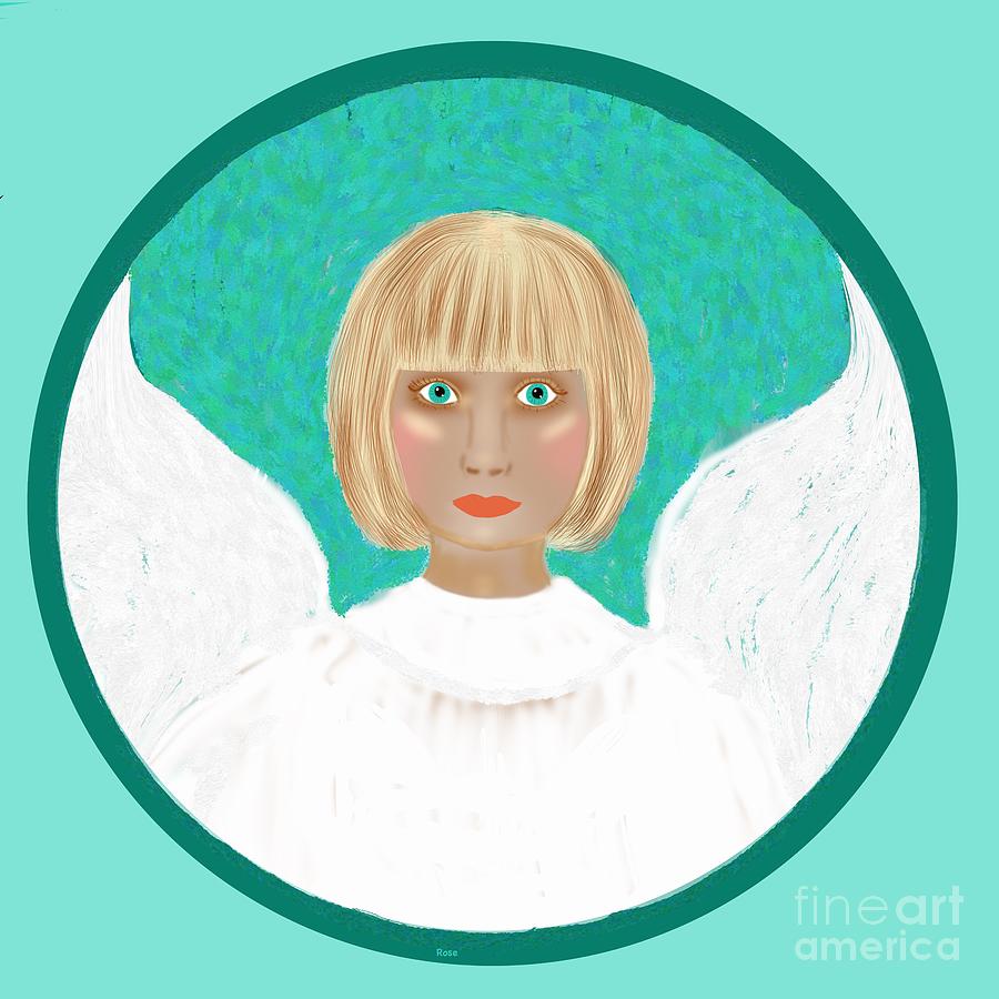 Angel guides Digital Art by Elaine Hayward