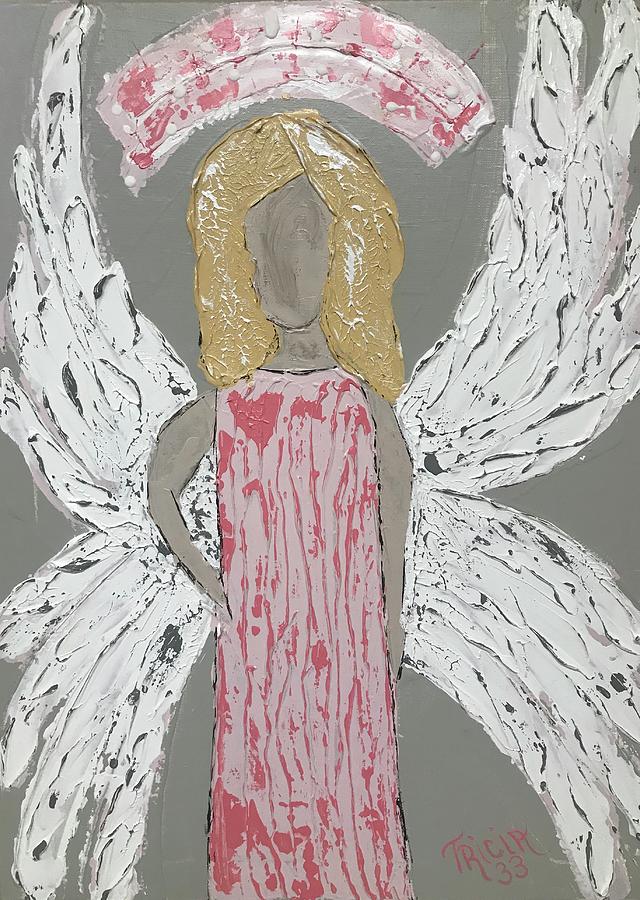 Angel Helen Painting by Tricia Concienne - Fine Art America