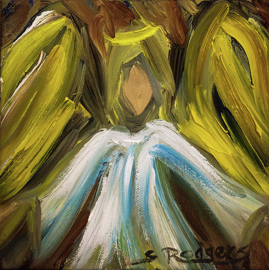 Angel IV Painting by Sherrell Rodgers