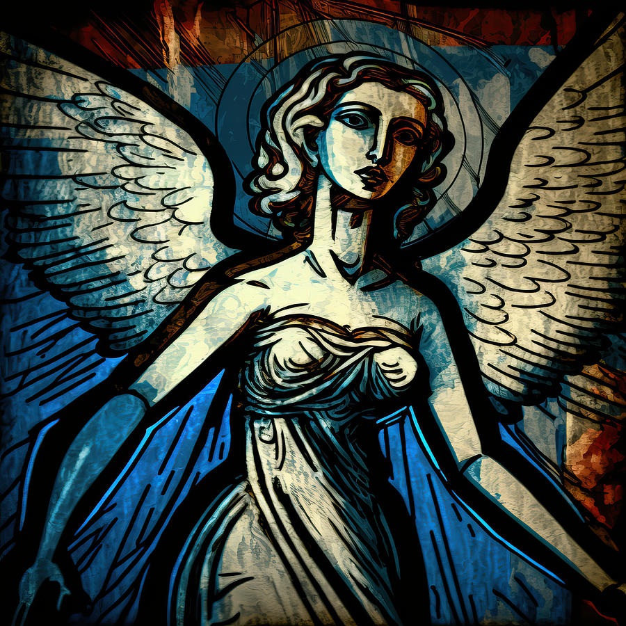 Angel Digital Art - Angel No.10 by My Head Cinema