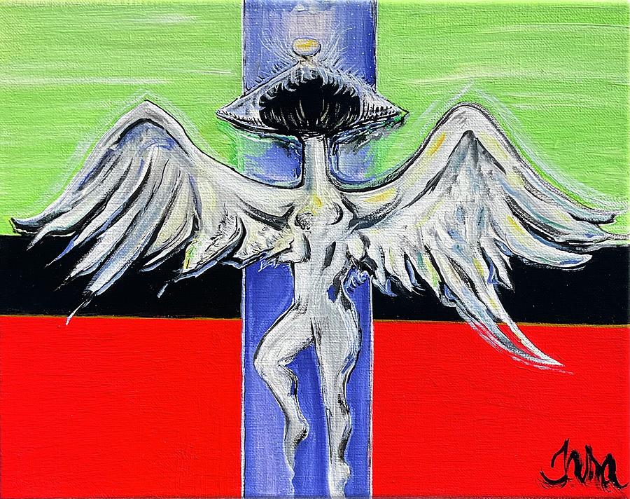 Taras Angel of Balance   Painting by Tara Dunbar