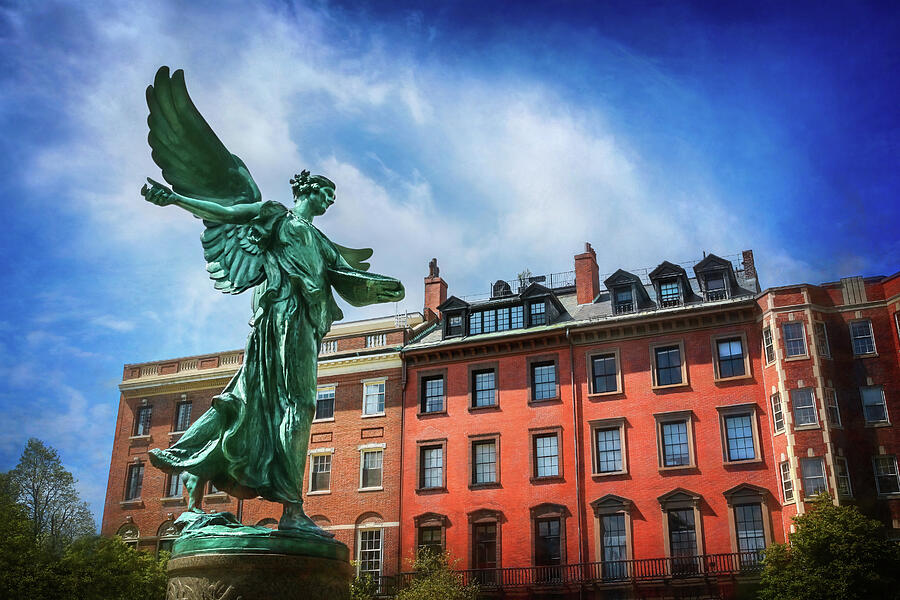 Angel of Boston  Photograph by Carol Japp
