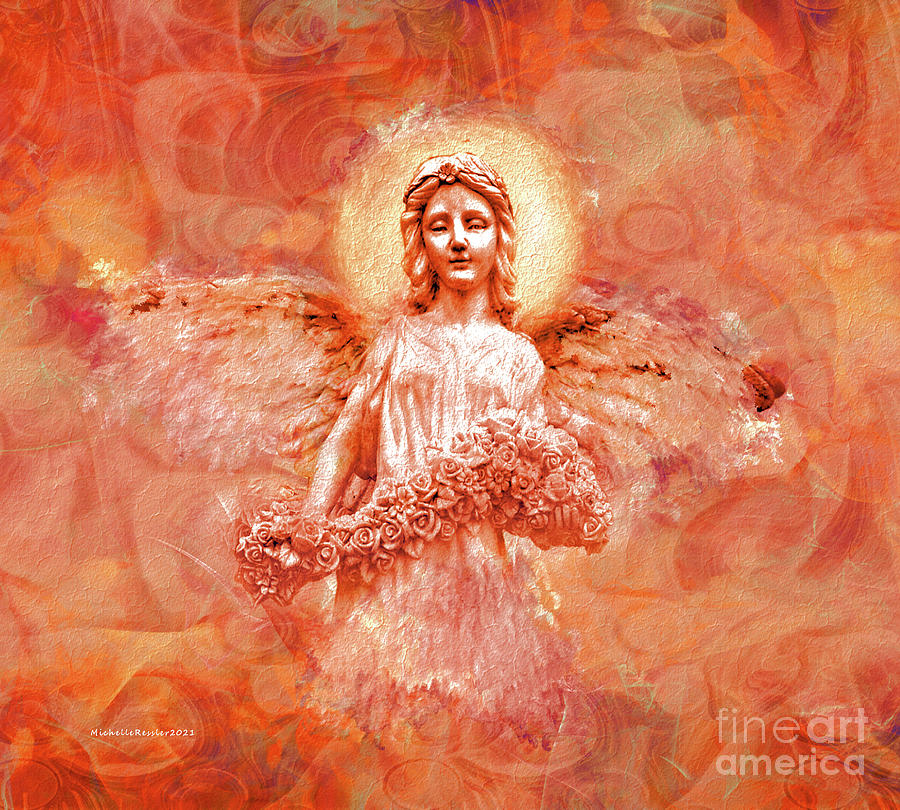Angel of clarity Digital Art by Michelle Ressler
