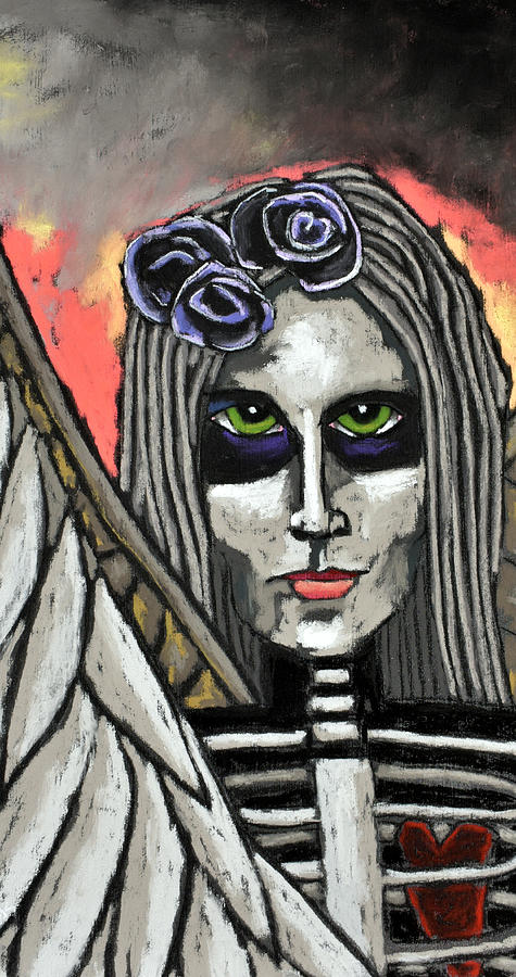 Angel Of Darkness - Cropped Painting