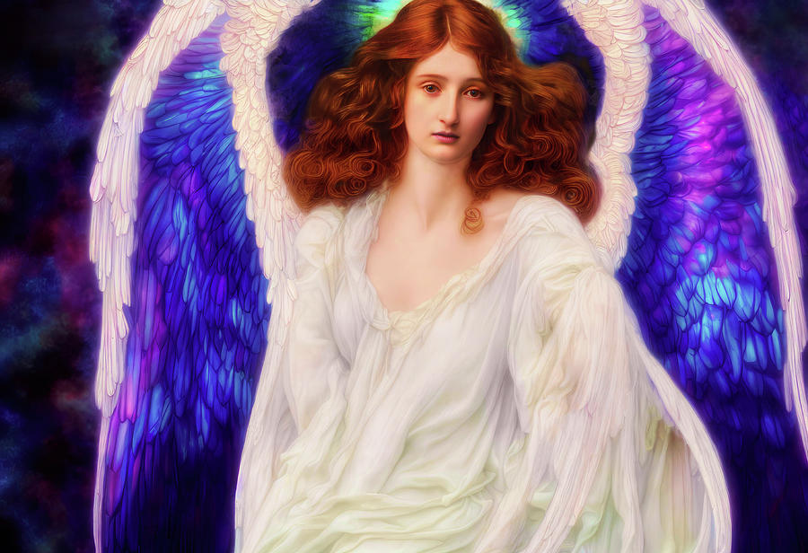Angel of Mercy Digital Art by Peggy Collins