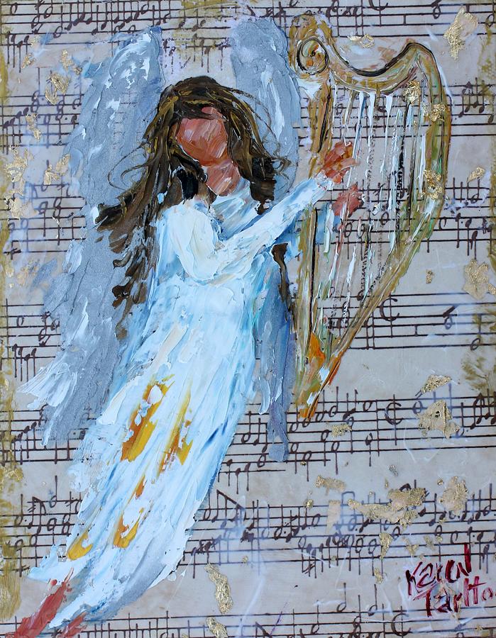 Angel of Music Painting by Karen Tarlton