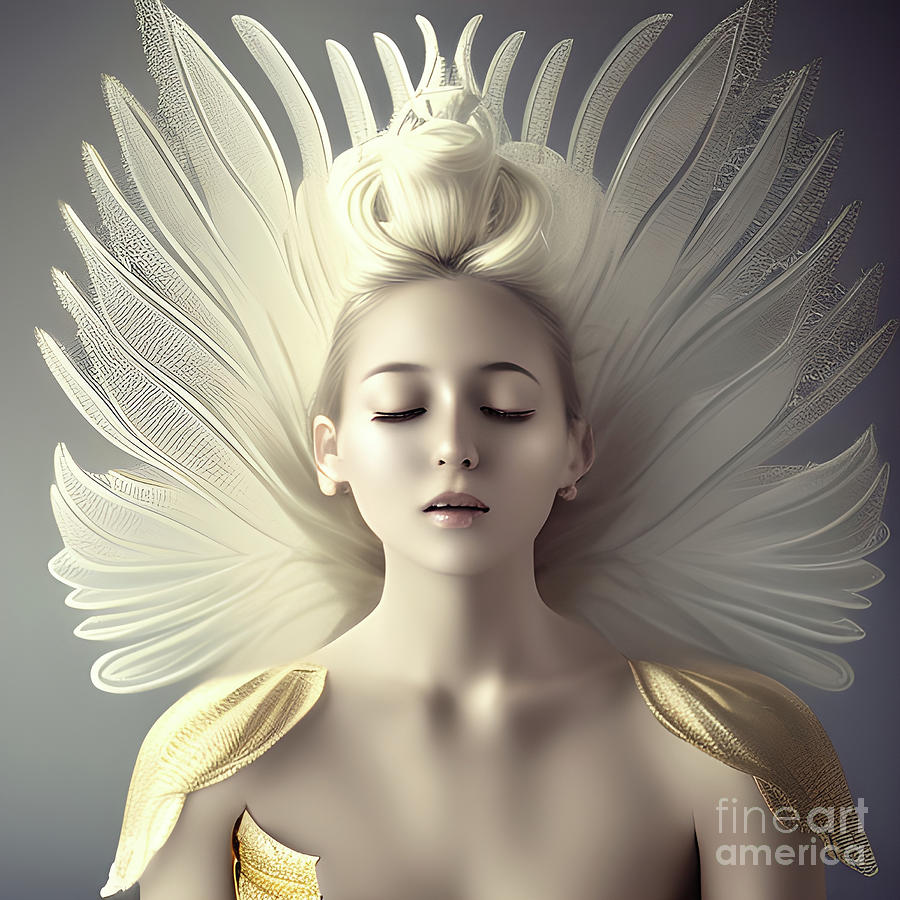 Angel of Sleep Digital Art by Debra Miller