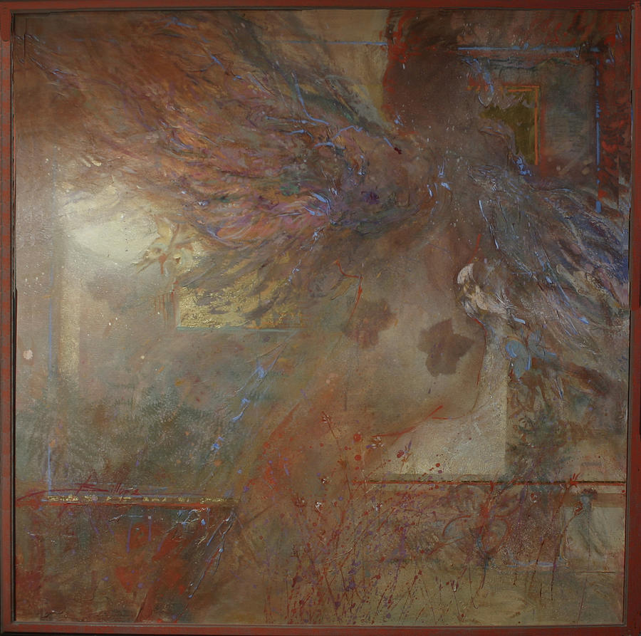 Angel of the Night Painting by Elizabeth - Betty Jean Billups