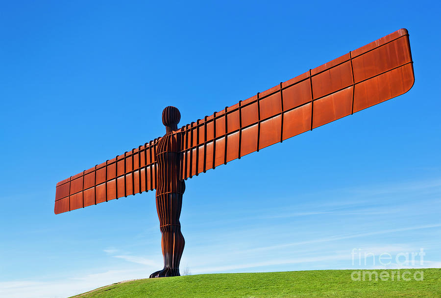 Angel of the North Sculpture, Gateshead, England Photograph by Neale And Judith Clark