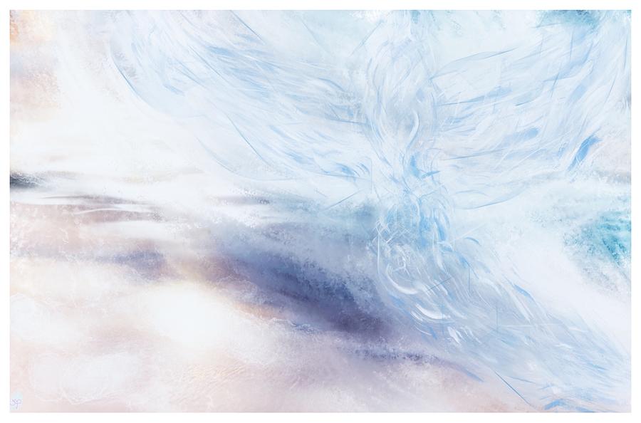 Angel Seas Digital Art by Stephania Parent - Fine Art America