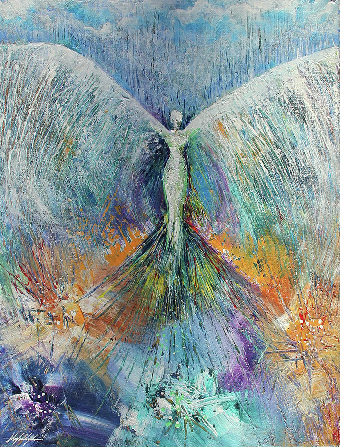 Angel Painting by Themayart