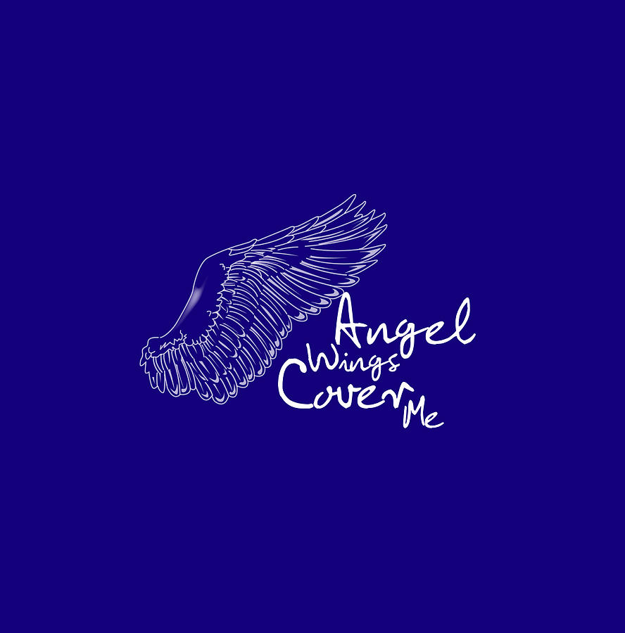 Angel Wings Design Digital Art by Marjorie Whitley
