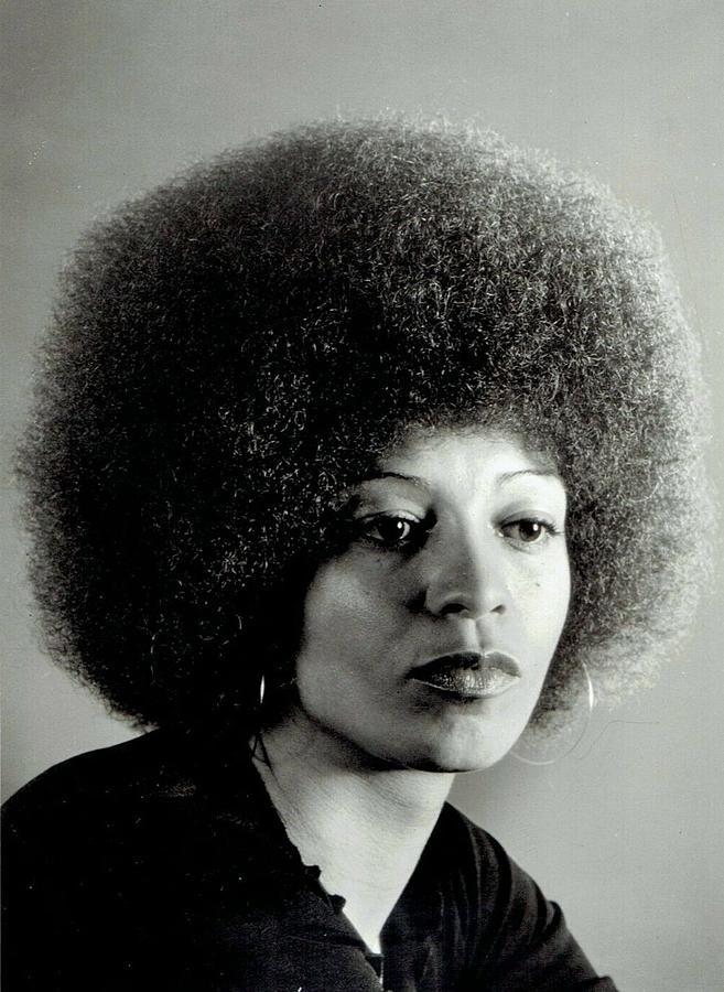 Angela Davis, 1974 Photograph by Anonymous - Fine Art America