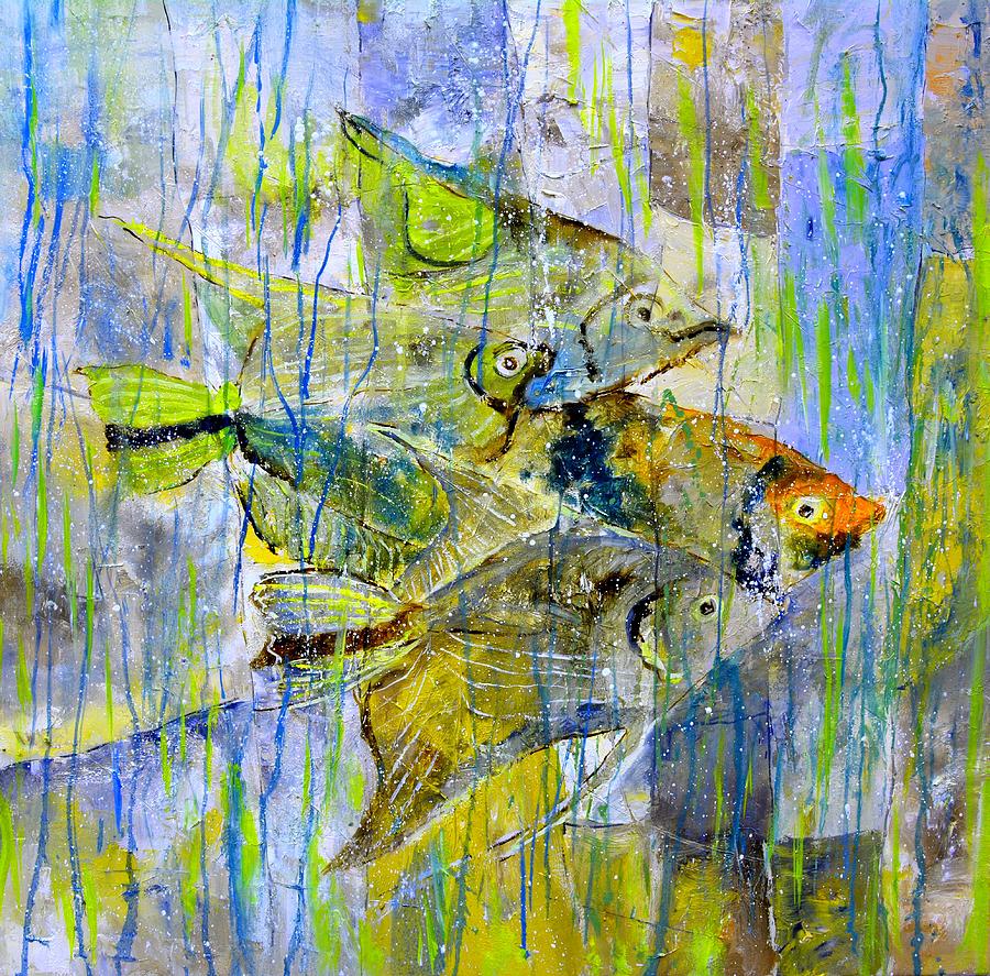 Angelfish Painting